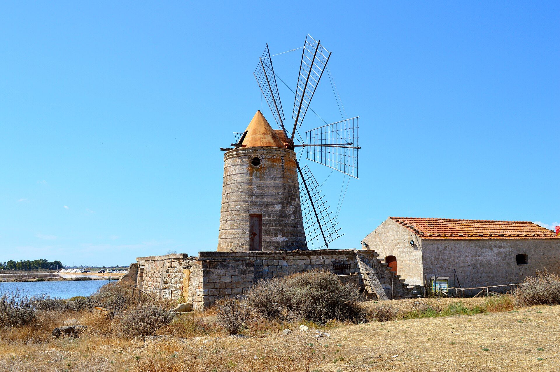 Mulino delle saline di Trapani e Paceco