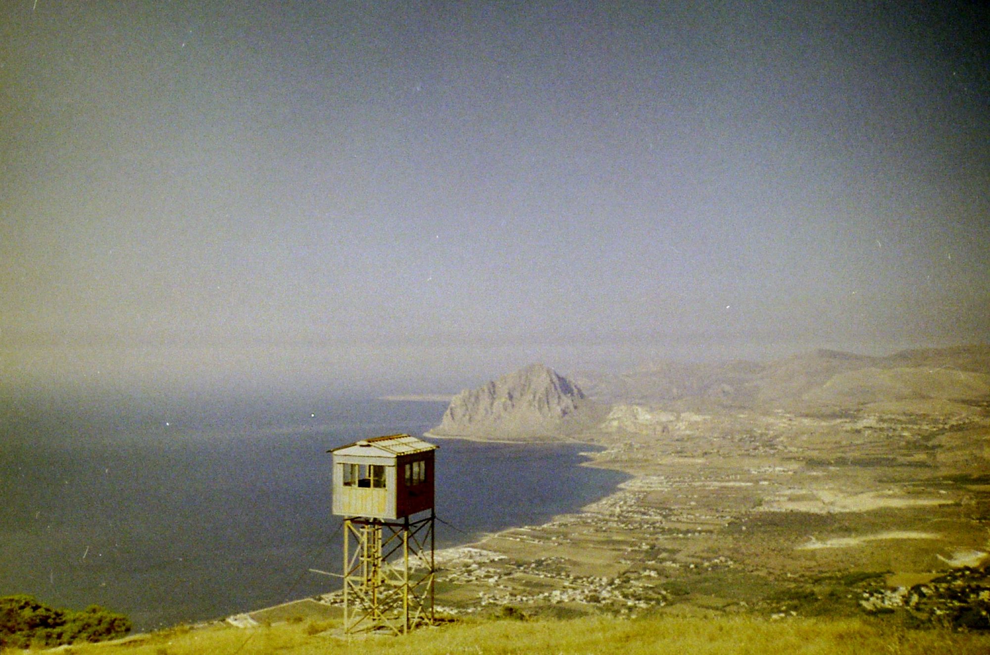 Il Monte Cofano e la costa visti da Erice