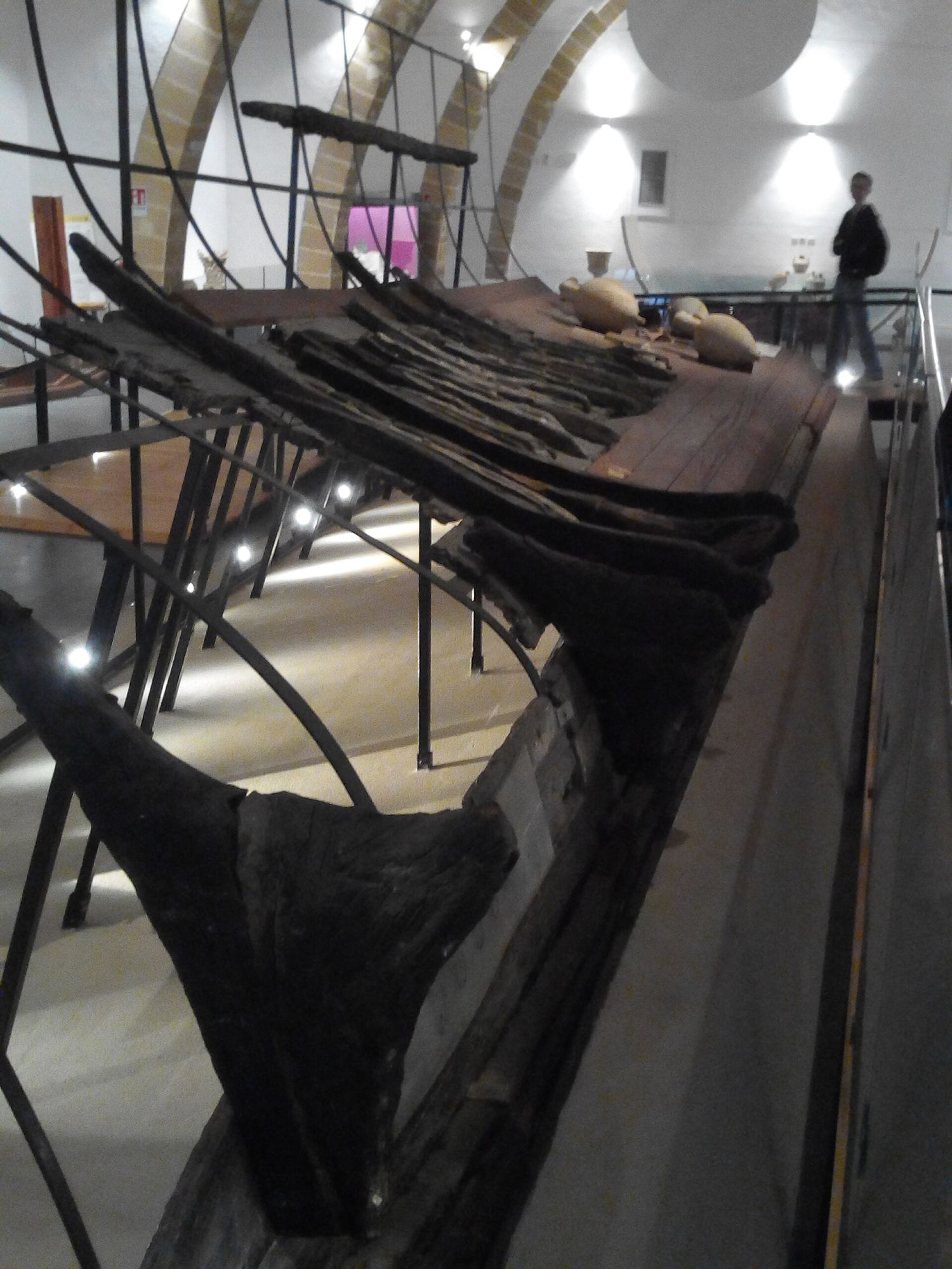 Nave punica al Museo Baglio Anselmi di Marsala