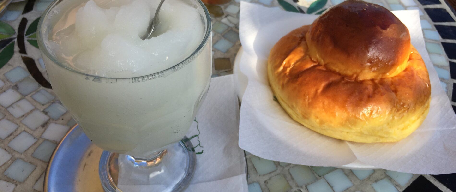 Granita al gelsomino