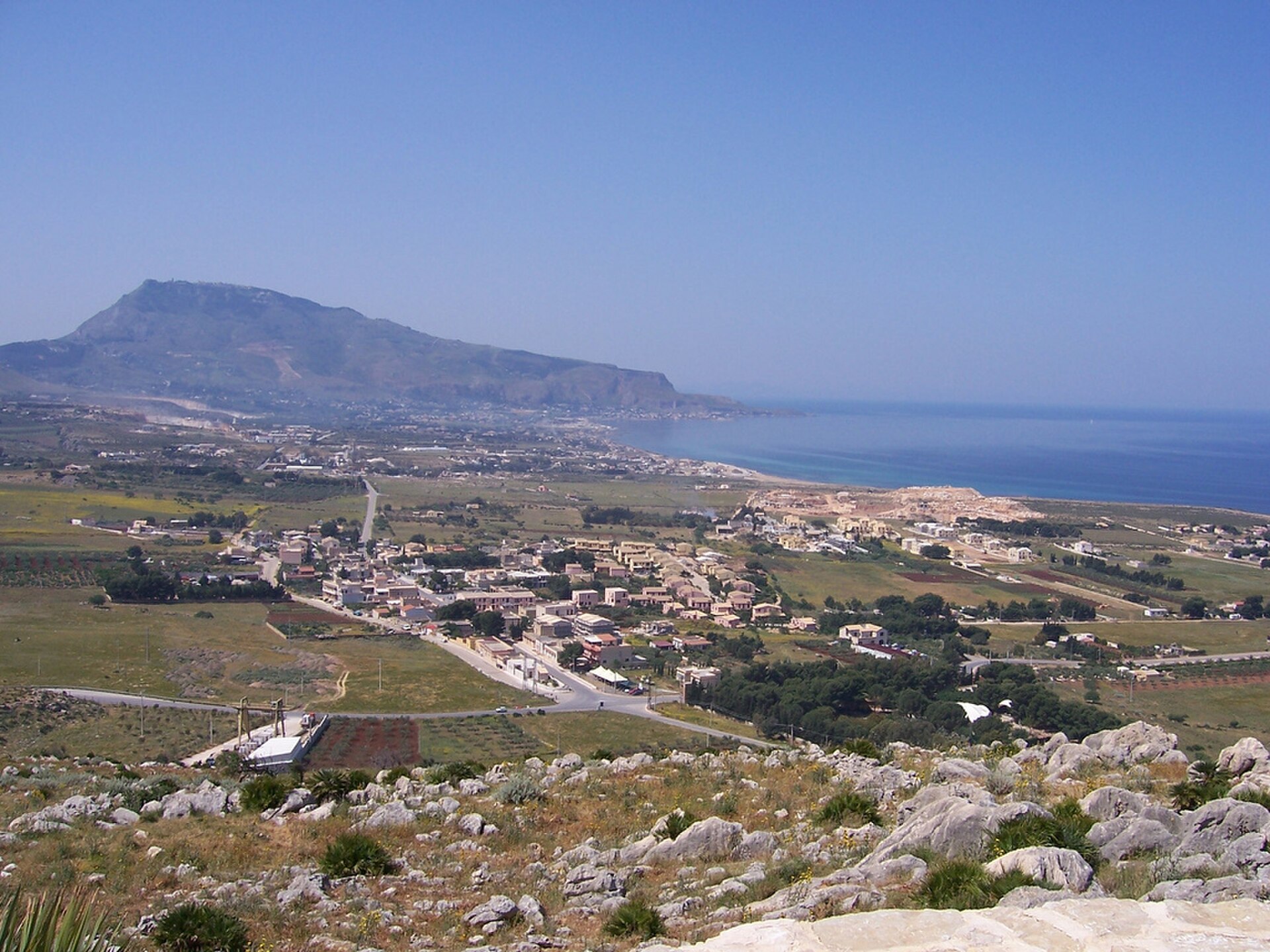 Panorama di Custonaci